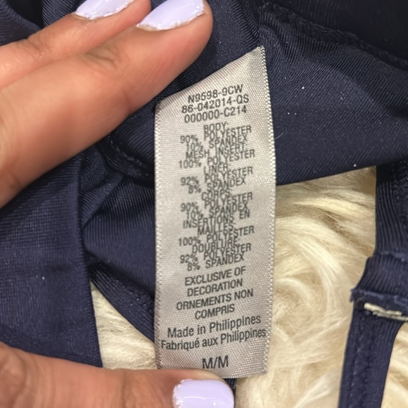 Champion Women’s Sports Bra with Delicate Straps in Light Purple/Purple Satin M - Picture 5 of 6